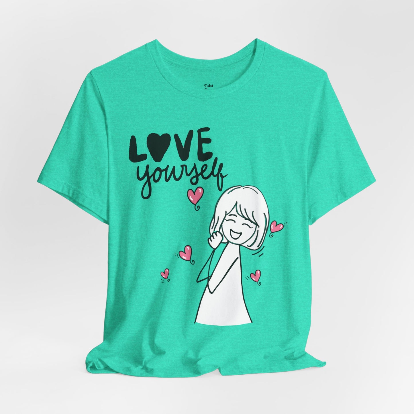 "Love Yourself" Graphic Tee – Classic Unisex Valentine’s Edition - By Ts1st Shop