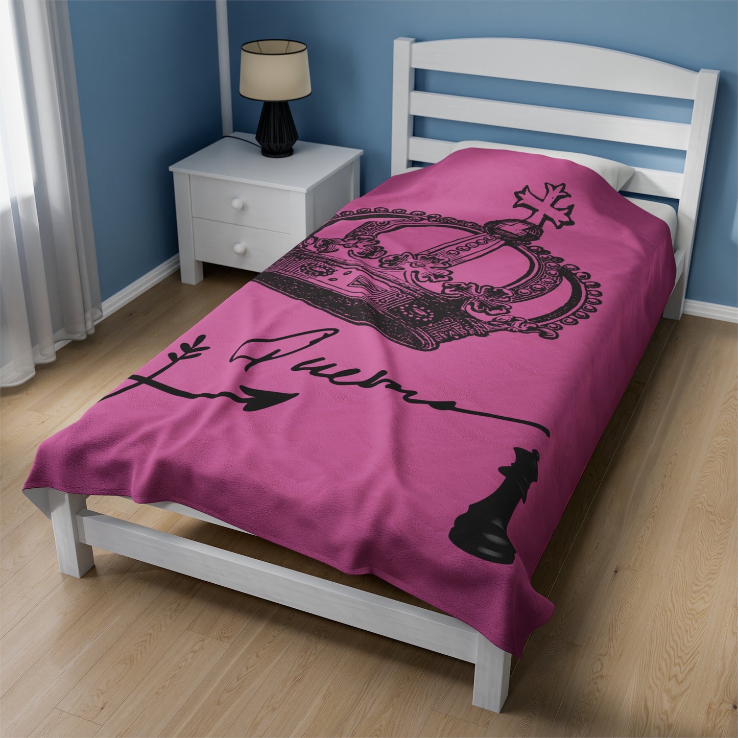 Plush "Queens" Velveteen Blanket – Soft & Luxurious - Ts1st Shop