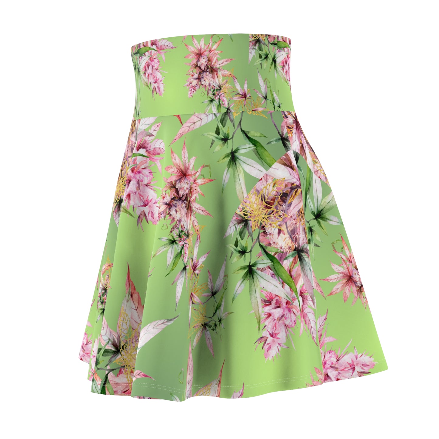 Ts1st - 420 Friendly AOP Skater Skirt