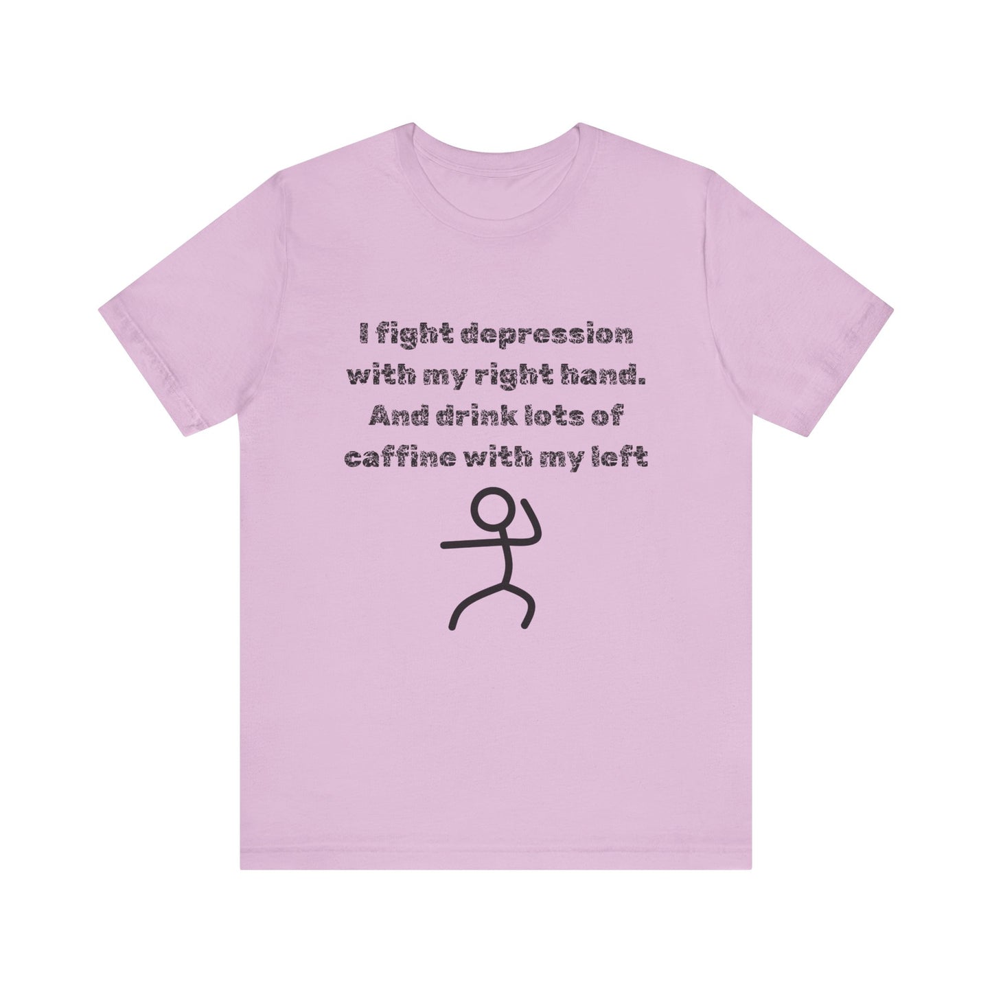 Humorous Mental Health Shirt for Coffee Lovers – Unisex Graphic Tee