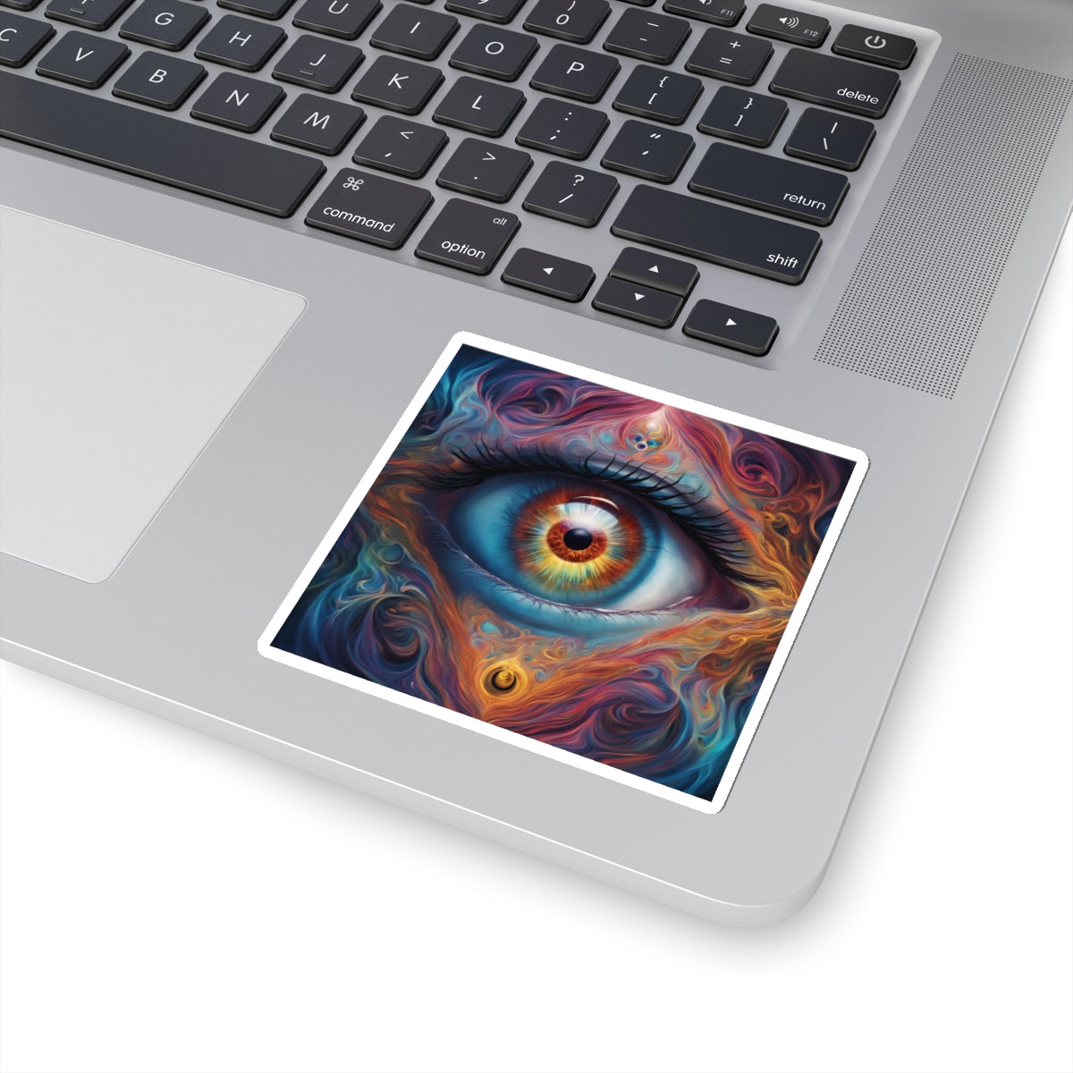 Ts1st - Custom Kiss-Cut Evil Eye Stickers – AI-Generated Art Edition 🧿✨