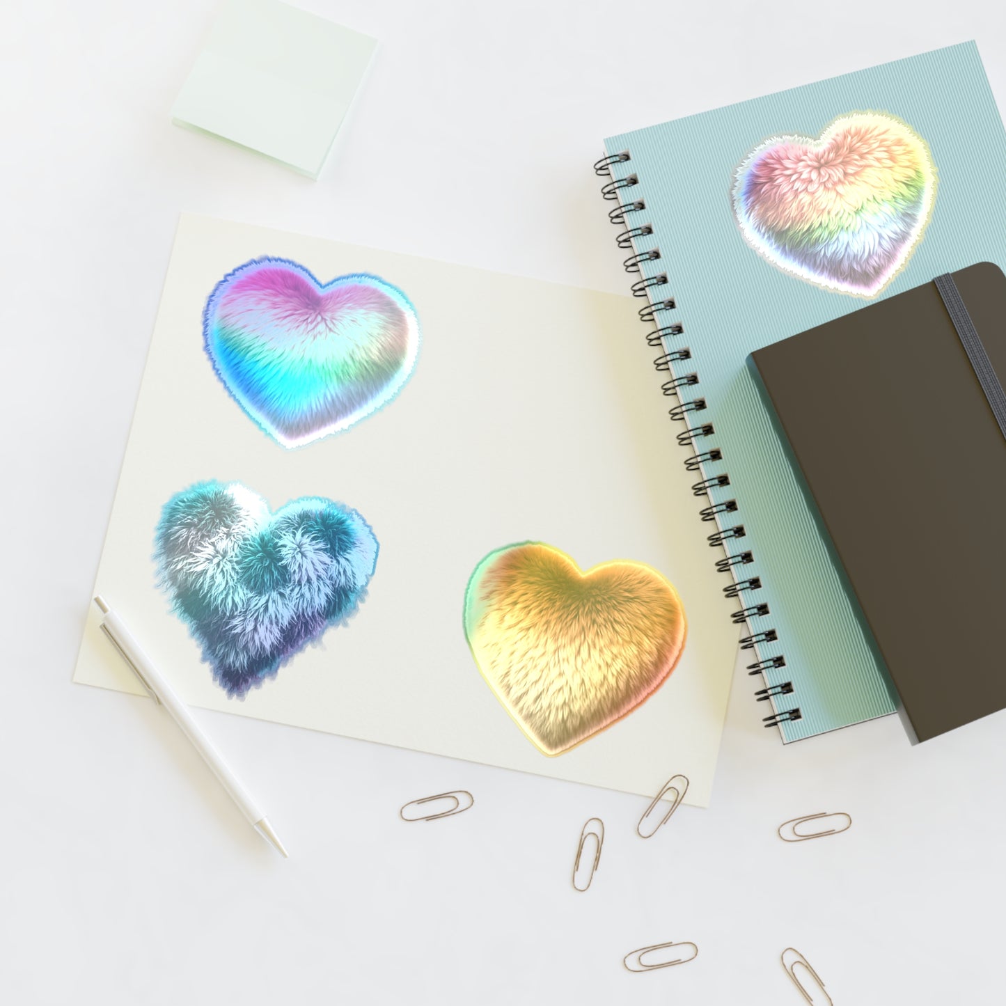 3D Puffy Heart Vinyl Sticker Sheet – Unique Ts1st Shop Design