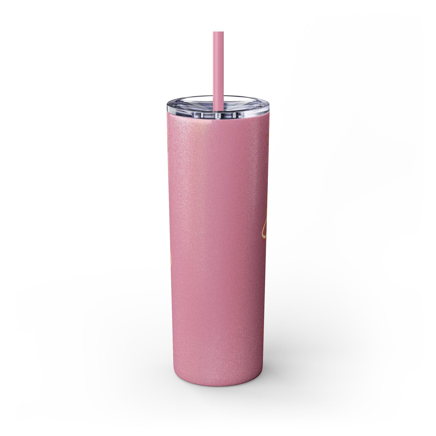 Skinny Tumbler with Straw, 20oz By Ts1st LLC