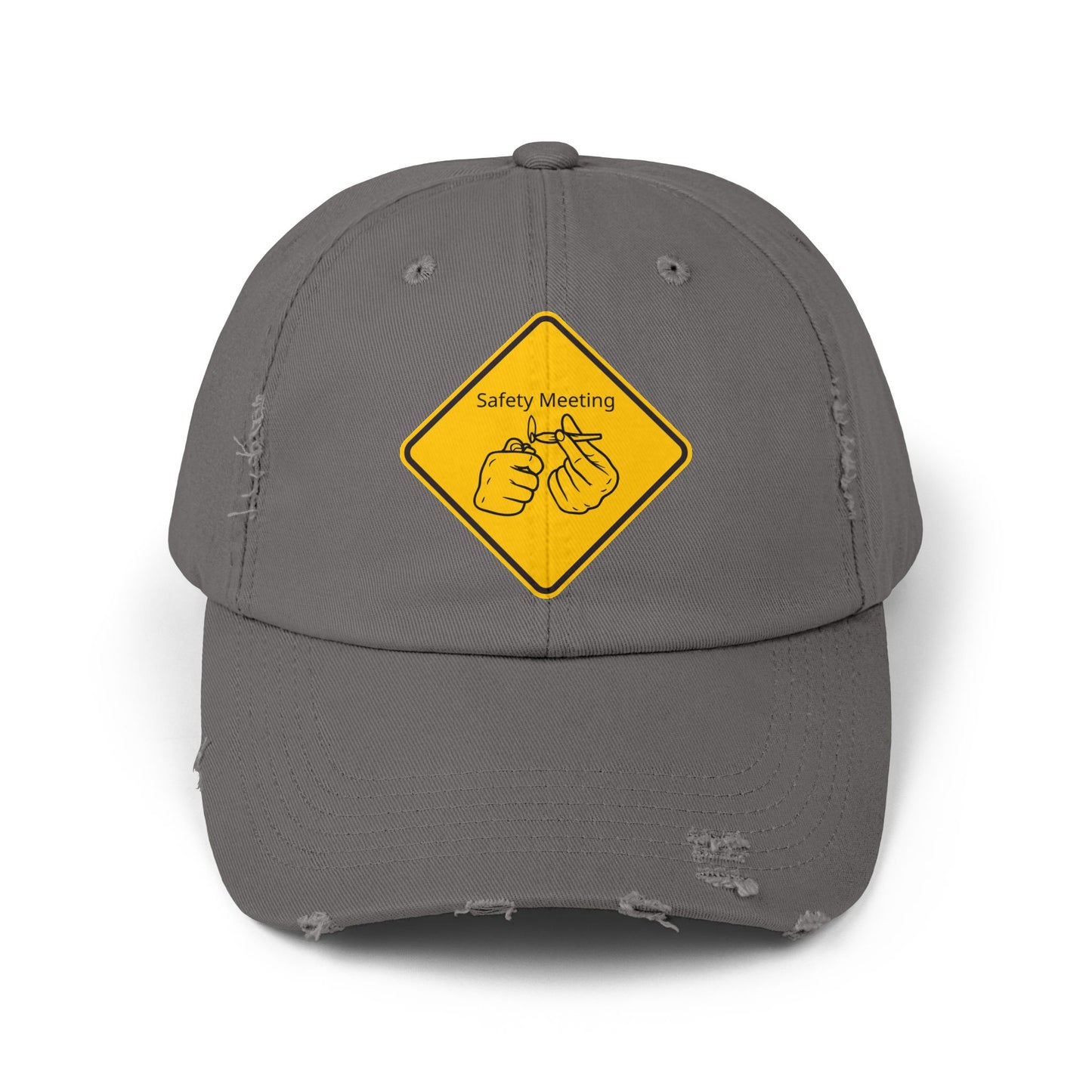 Distressed Hats: Safety Meeting design - Ts1st