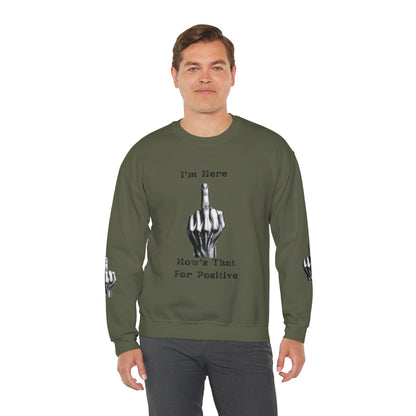 Middle Finger Graphic Unisex Crewneck Sweatshirt - Ts1st