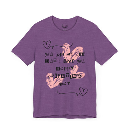 Sarcastic Valentine Unisex Jersey Tee – Designed to Make Them Smile - By Ts1st