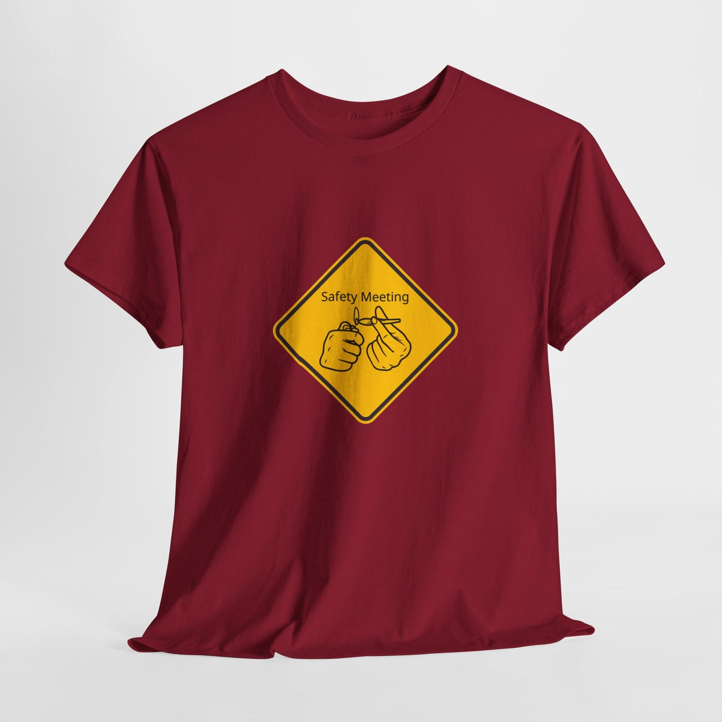 Safety Meeting Unisex Heavy Cotton Tee