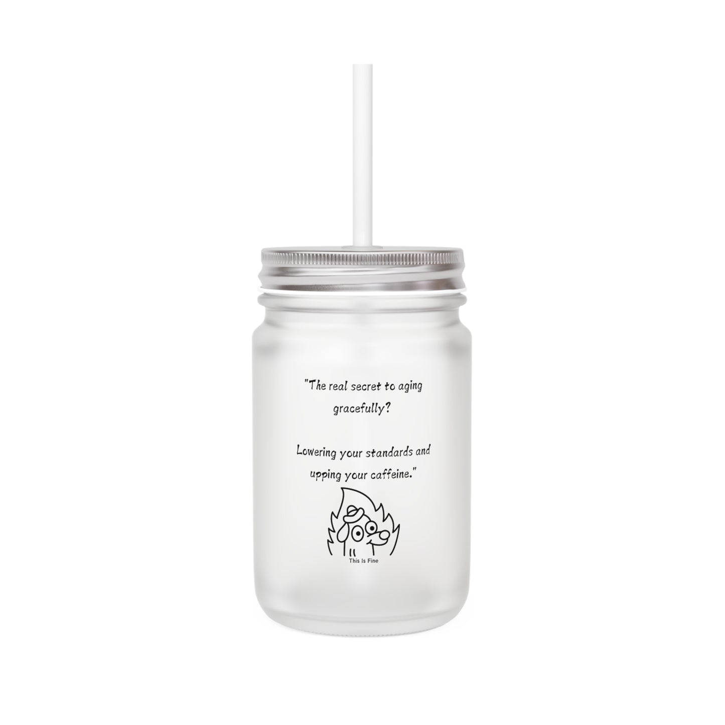 Cold Coffee Mason Jar - Sarcastic Designs By Ts1st