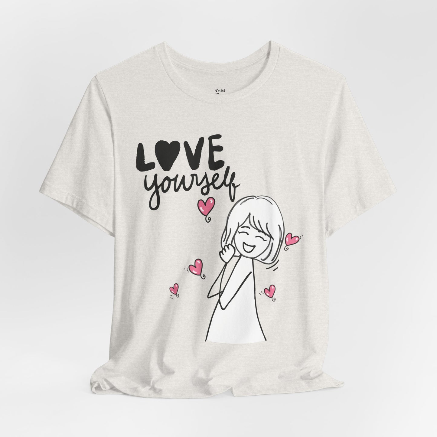 "Love Yourself" Graphic Tee – Classic Unisex Valentine’s Edition - By Ts1st Shop