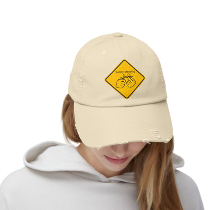 Distressed Hats: Safety Meeting design - Ts1st