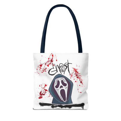 Ts1st - 90s Vibe Ghost Face Halloween Tote Bag