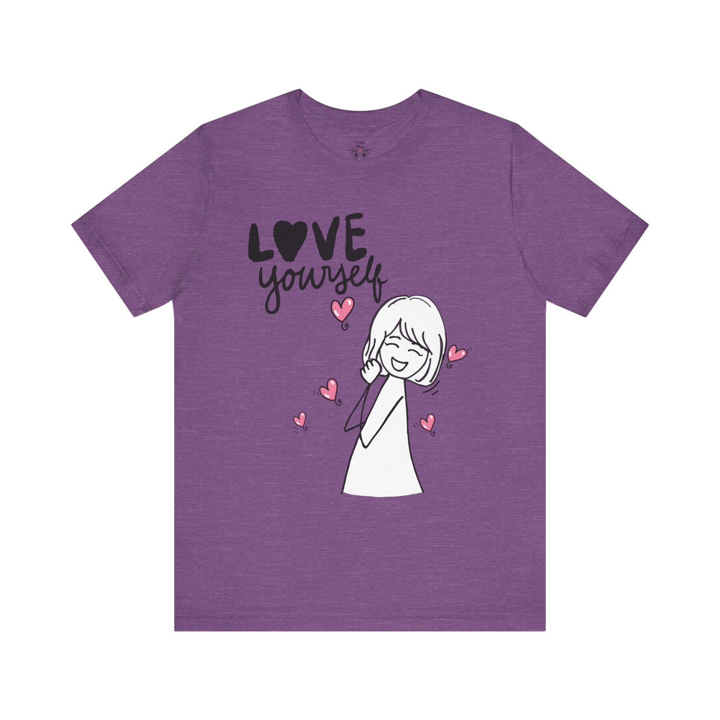 "Love Yourself" Graphic Tee – Classic Unisex Valentine’s Edition - By Ts1st Shop