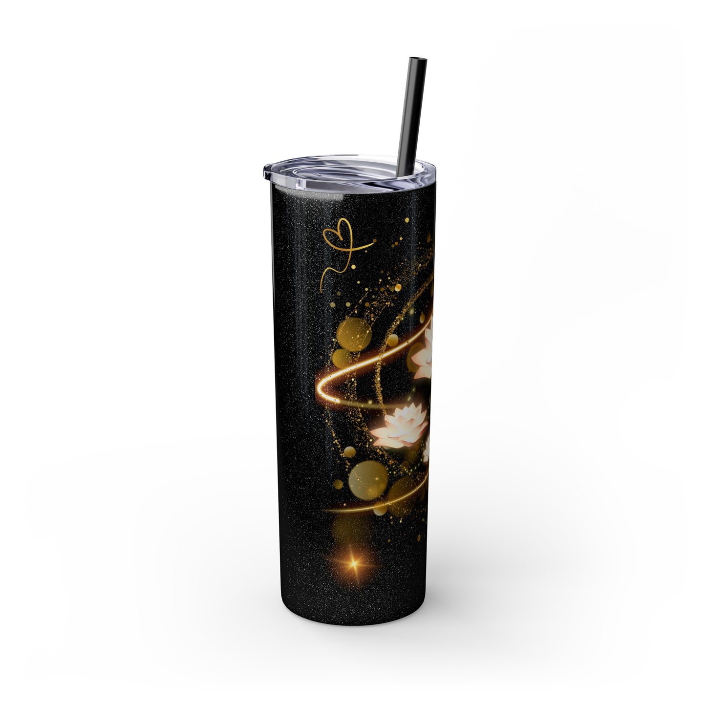 Skinny Tumbler with Straw, 20oz By Ts1st LLC