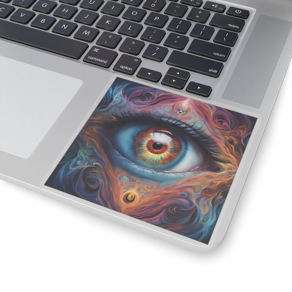 Ts1st - Custom Kiss-Cut Evil Eye Stickers – AI-Generated Art Edition 🧿✨