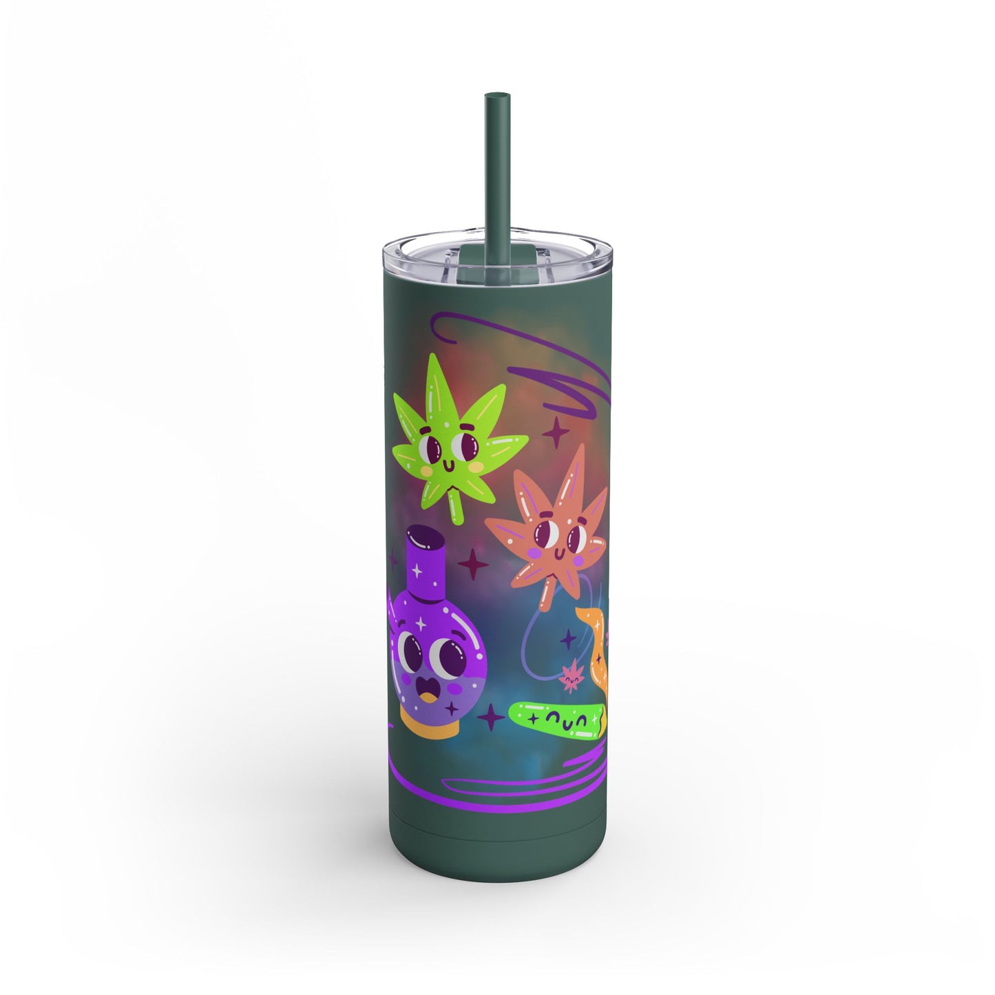 Ts1st LLC 20 oz Tumbler - Cute 420 Cartoon