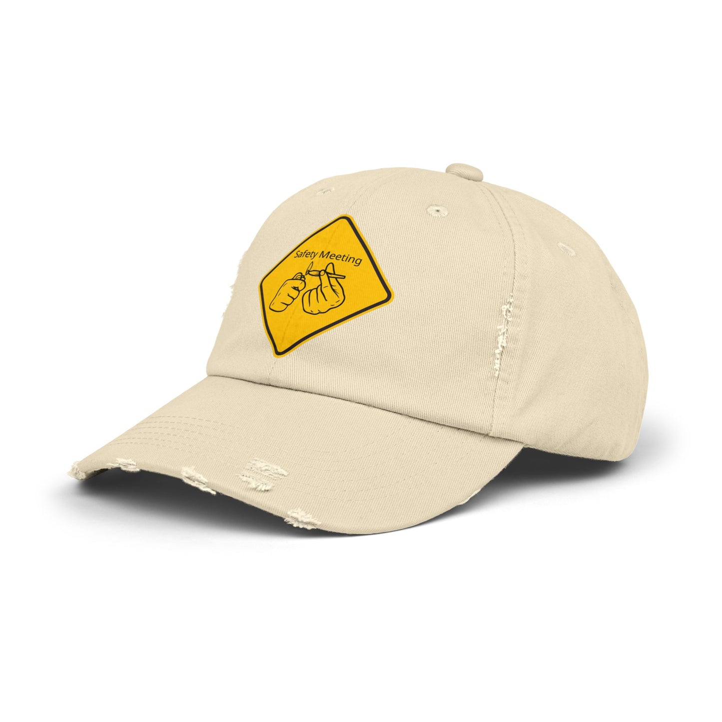 Distressed Hats: Safety Meeting design - Ts1st