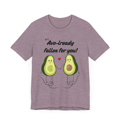 AVO-lready Fallen for You Avocado Graphic Tee – The Perfect Love-Inspired Tee - ByTs1st Shop