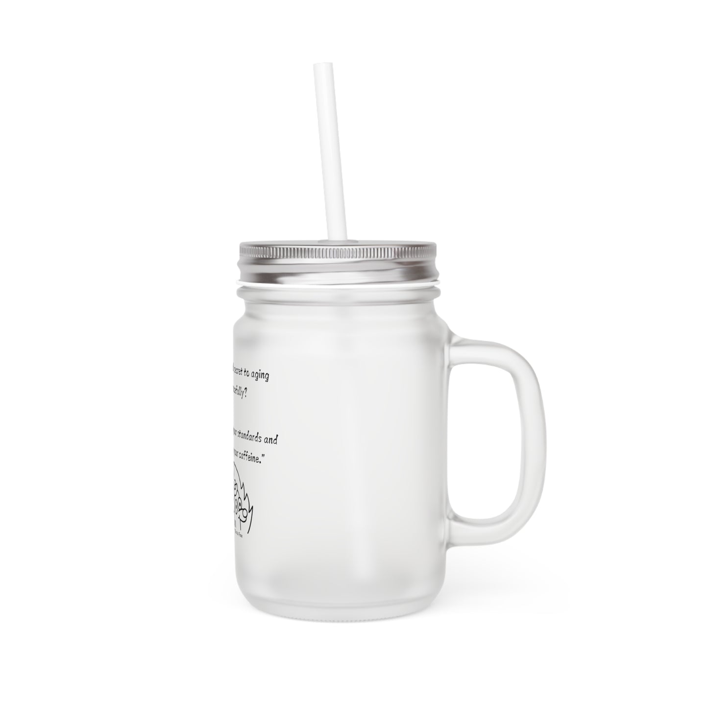 Cold Coffee Mason Jar - Sarcastic Designs By Ts1st