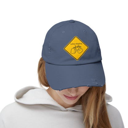 Distressed Hats: Safety Meeting design - Ts1st