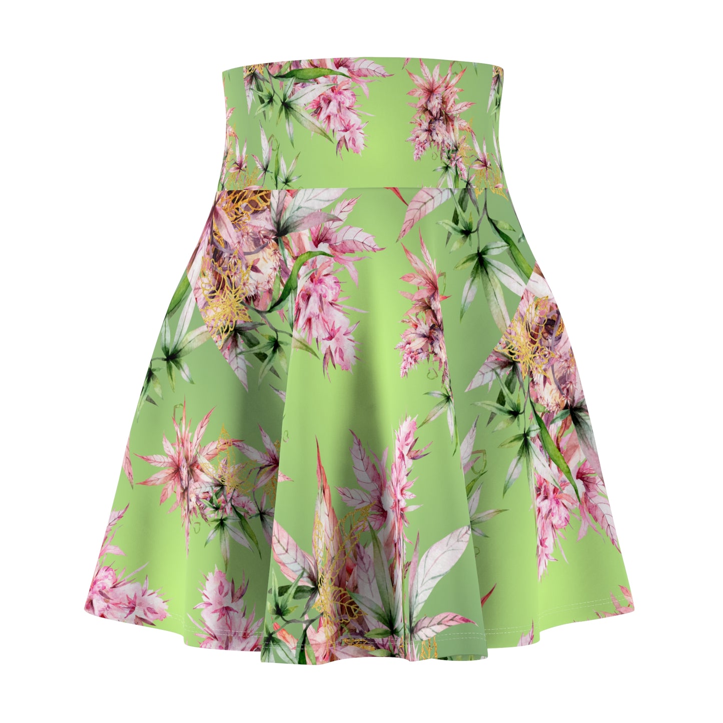 Ts1st - 420 Friendly AOP Skater Skirt