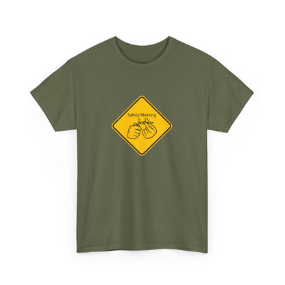 Safety Meeting Unisex Heavy Cotton Tee