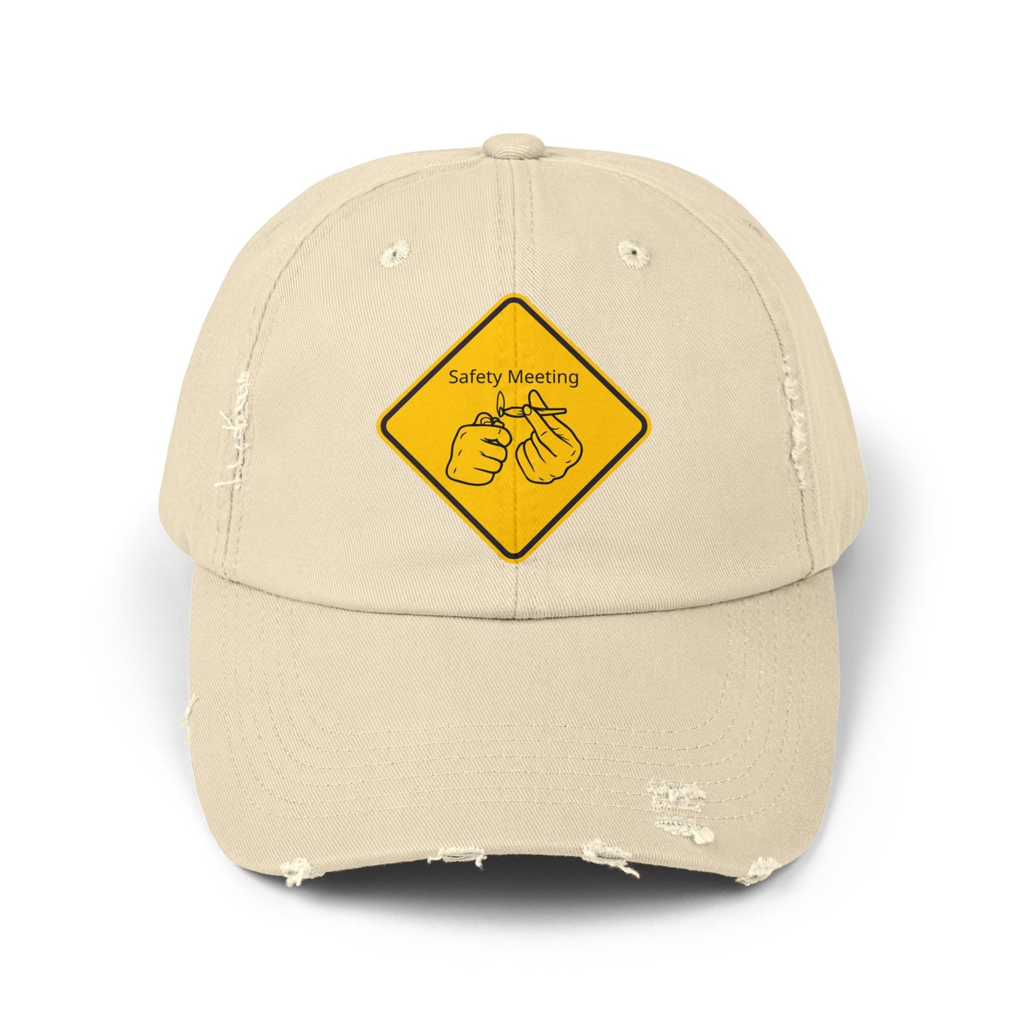 Distressed Hats: Safety Meeting design - Ts1st