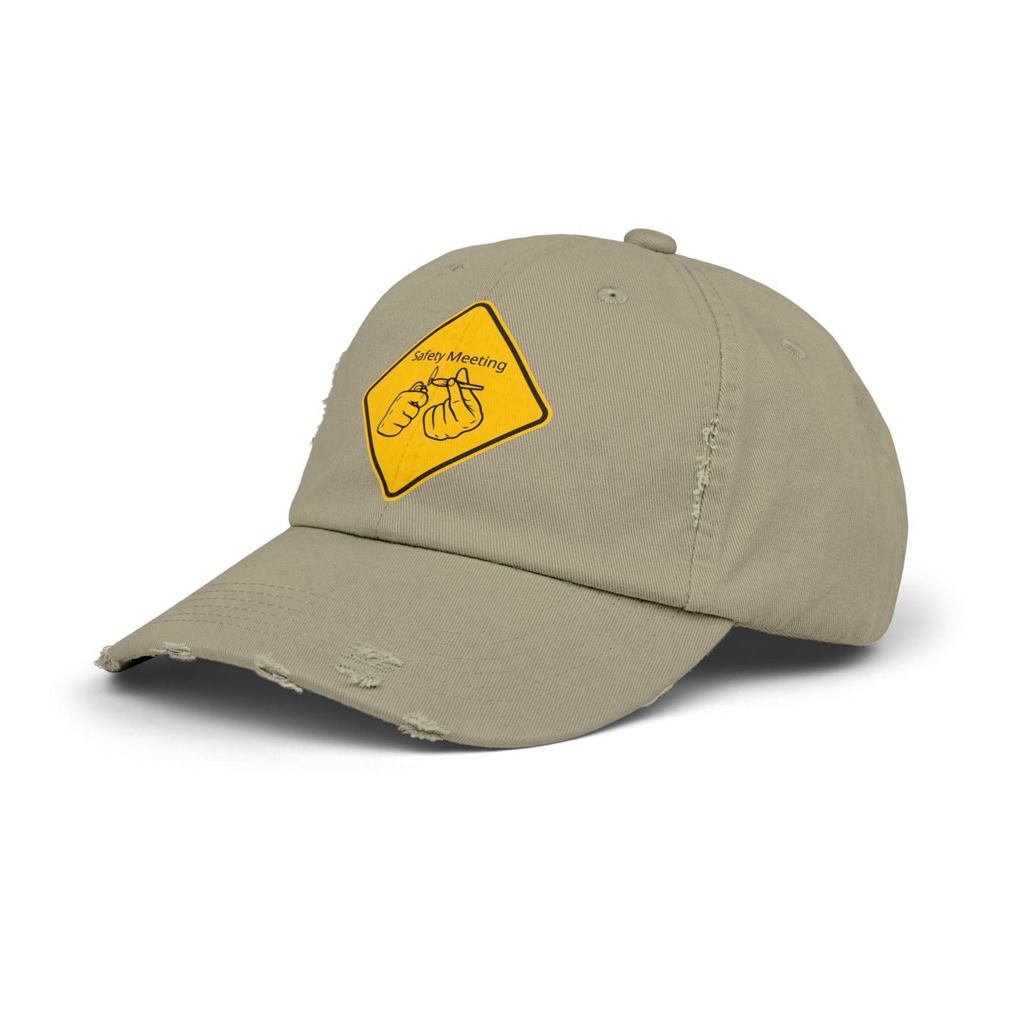 Distressed Hats: Safety Meeting design - Ts1st