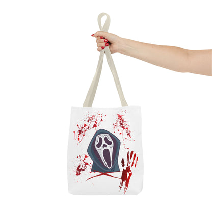 Ts1st - 90s Vibe Ghost Face Halloween Tote Bag