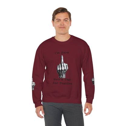 Middle Finger Graphic Unisex Crewneck Sweatshirt - Ts1st