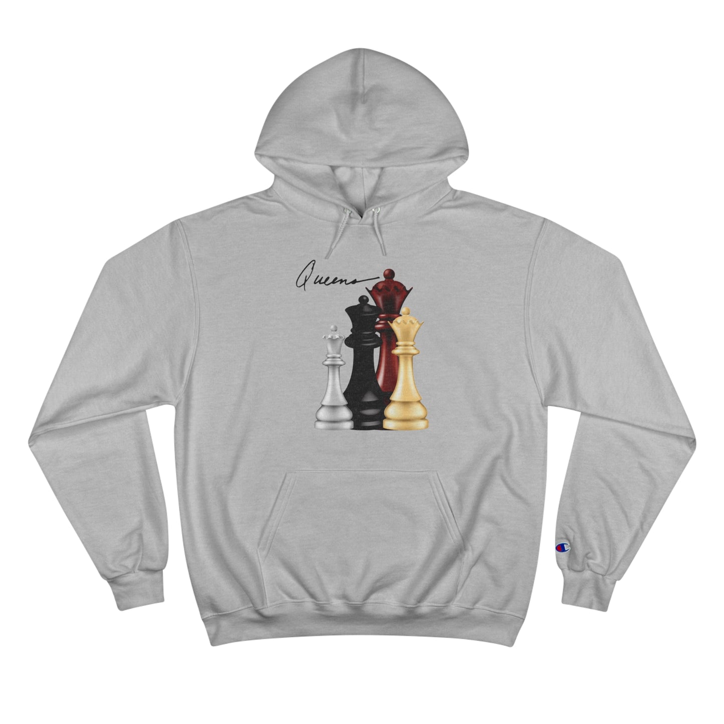 Queens Design Champion Hoodie By Ts1st Shop