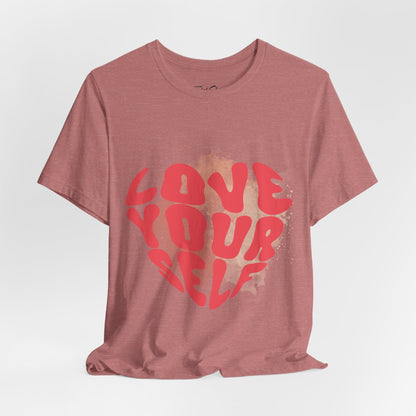 Vintage Love Yourself T-Shirt – Mental Health Awareness Collection - By Ts1st Shop