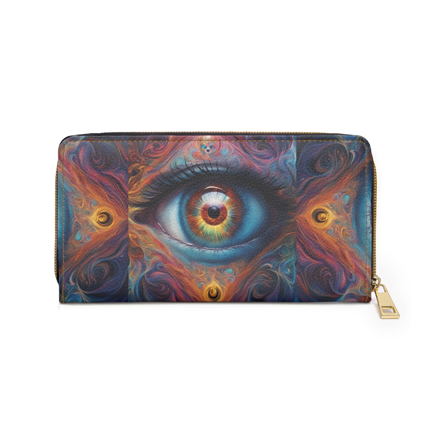 Leather Wallet - Evil Eye Designs - By Ts1st