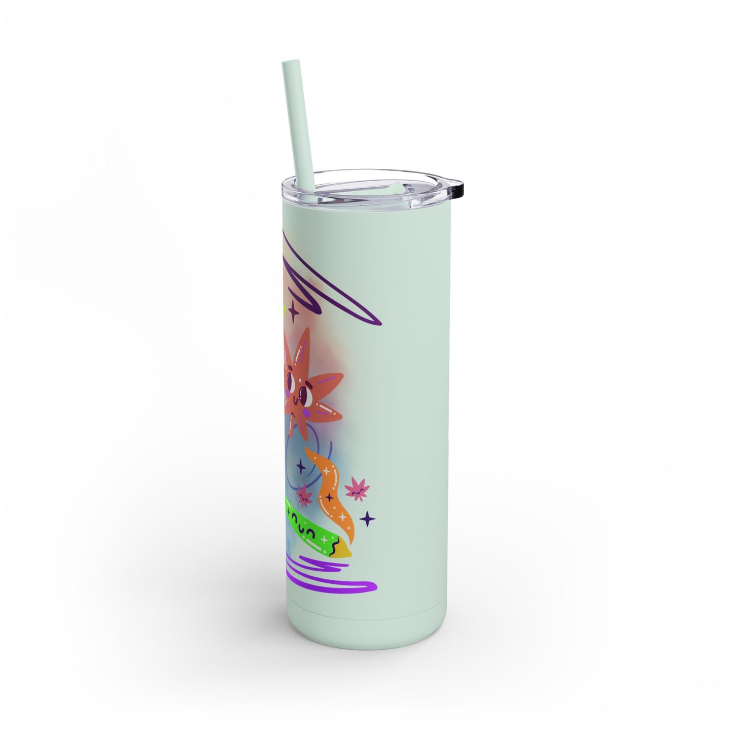 Ts1st LLC 20 oz Tumbler - Cute 420 Cartoon