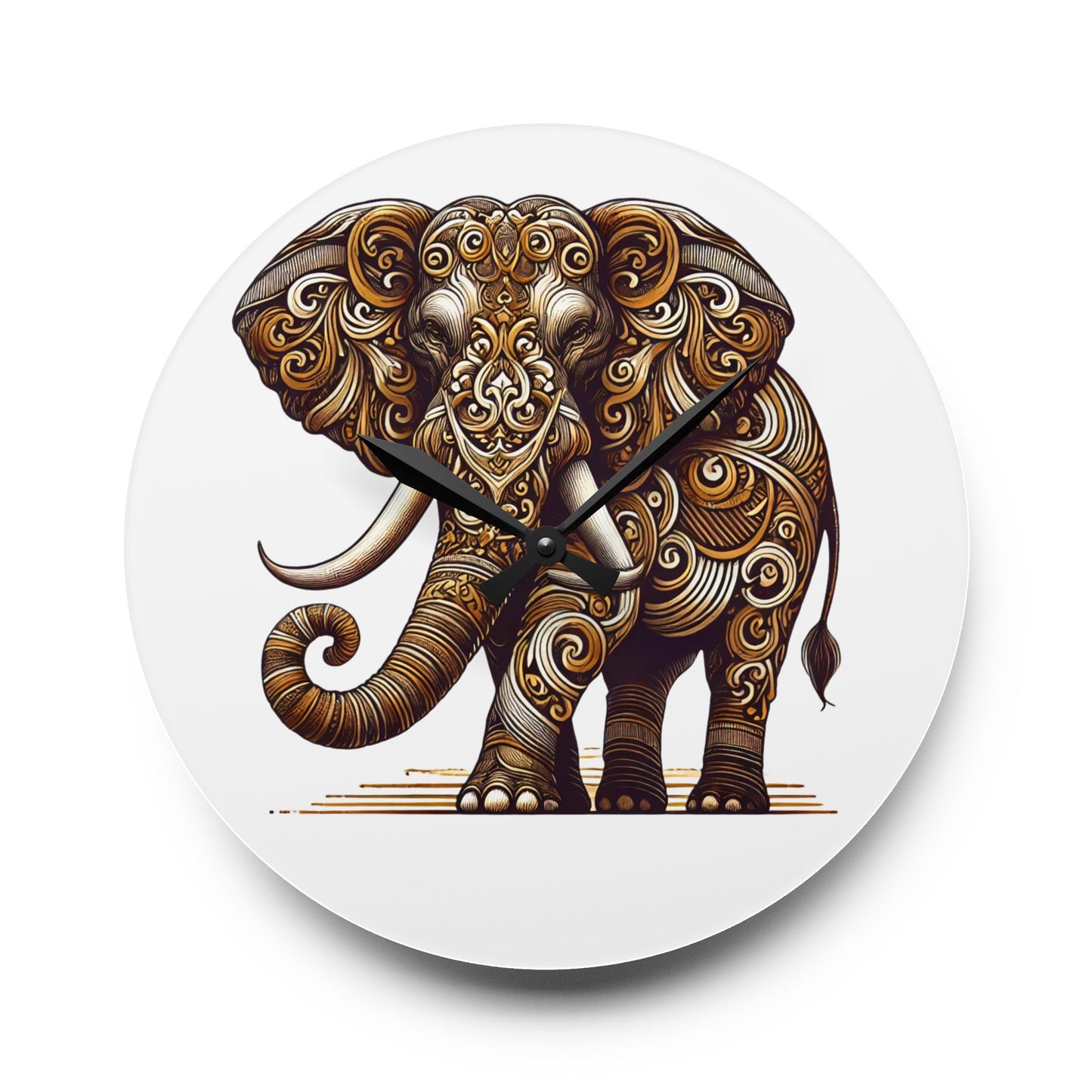 Elephant - Wall Clock - Designed By Ts1st