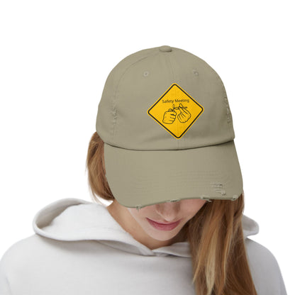 Distressed Hats: Safety Meeting design - Ts1st