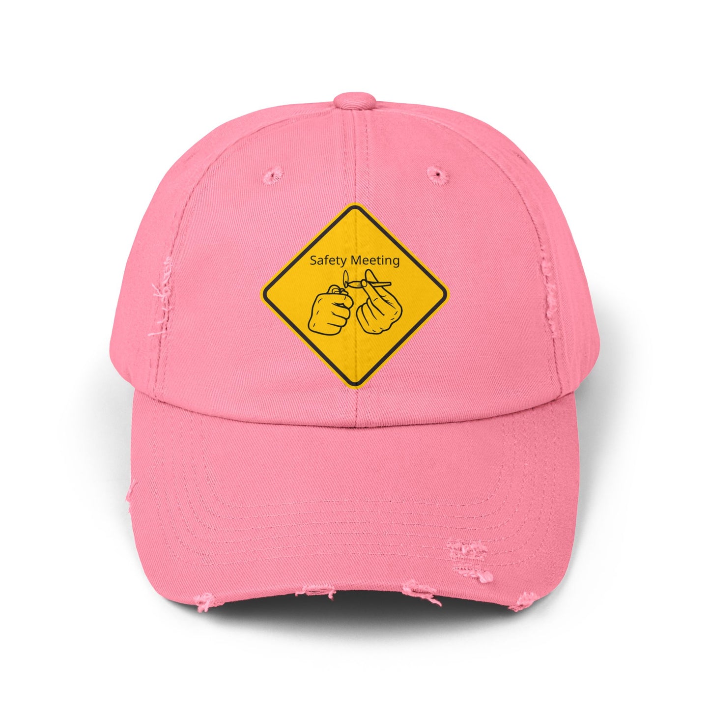 Distressed Hats: Safety Meeting design - Ts1st