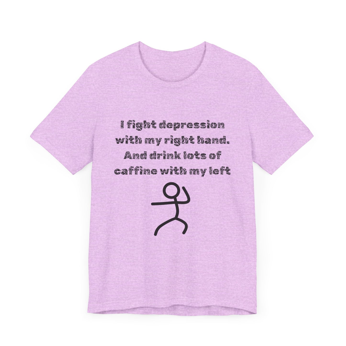 Humorous Mental Health Shirt for Coffee Lovers – Unisex Graphic Tee