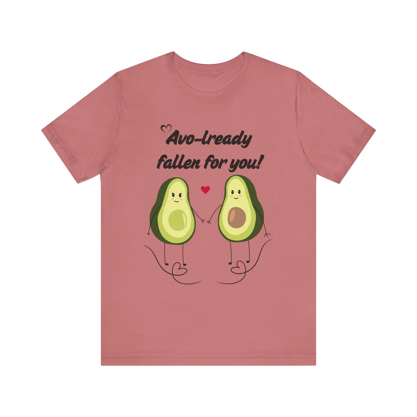 AVO-lready Fallen for You Avocado Graphic Tee – The Perfect Love-Inspired Tee - ByTs1st Shop