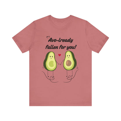 AVO-lready Fallen for You Avocado Graphic Tee – The Perfect Love-Inspired Tee - ByTs1st Shop