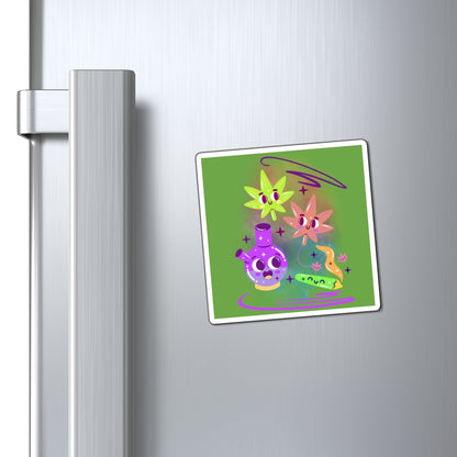 Ts1st 420-Friendly Cartoon Magnets: Bold, Fun, and Ready to Stick