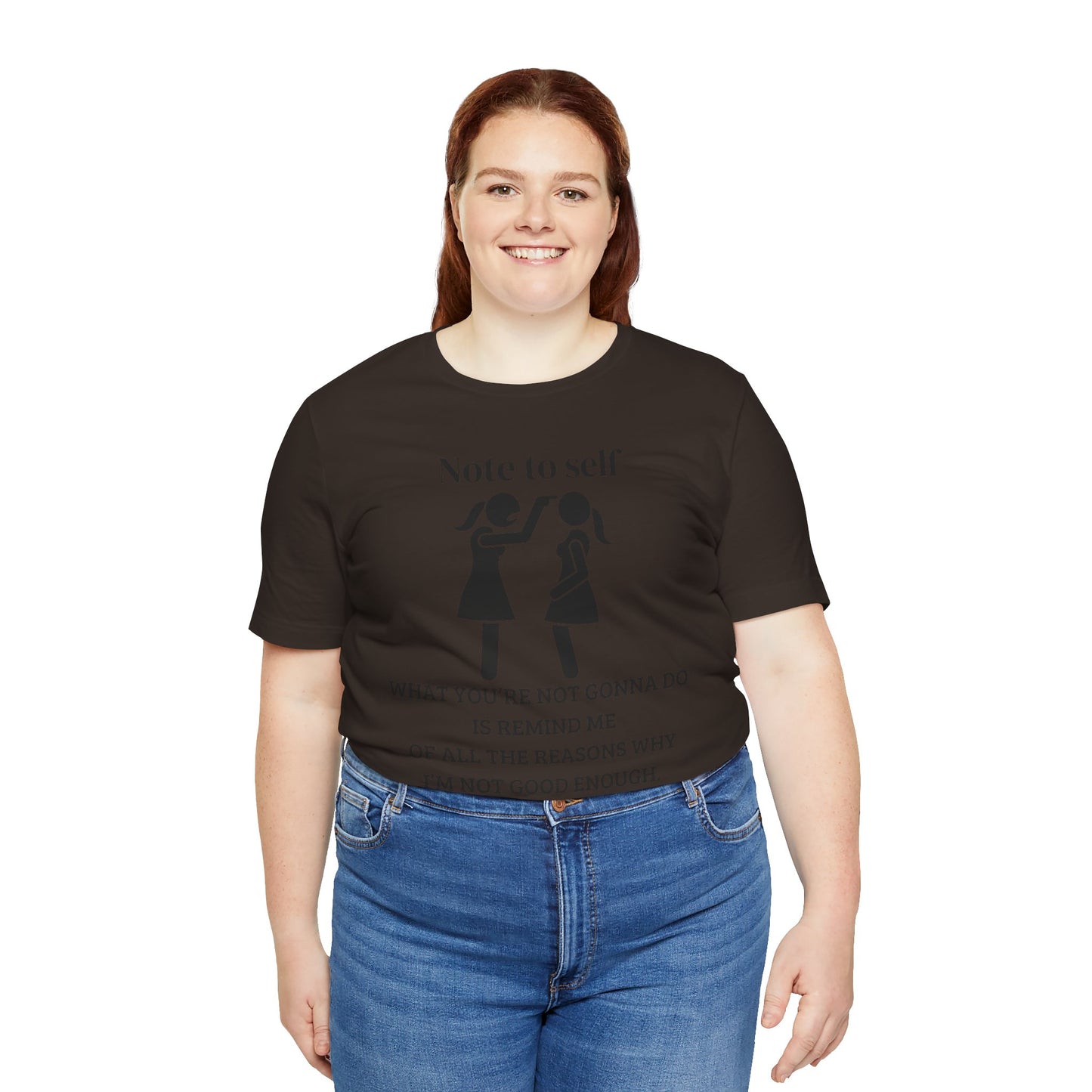 Ts1st You Are Enough Unisex Jersey Short Sleeve Tee