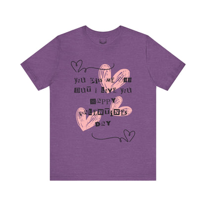 Sarcastic Valentine Unisex Jersey Tee – Designed to Make Them Smile - By Ts1st