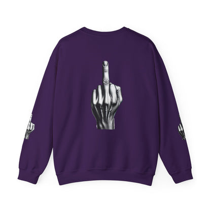 Middle Finger Graphic Unisex Crewneck Sweatshirt - Ts1st