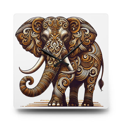 Elephant - Wall Clock - Designed By Ts1st