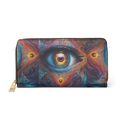 Leather Wallet - Evil Eye Designs - By Ts1st