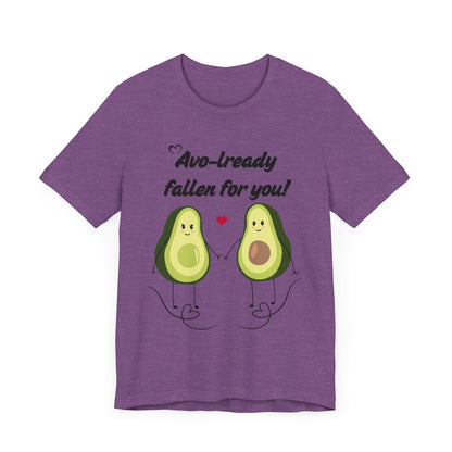 AVO-lready Fallen for You Avocado Graphic Tee – The Perfect Love-Inspired Tee - ByTs1st Shop