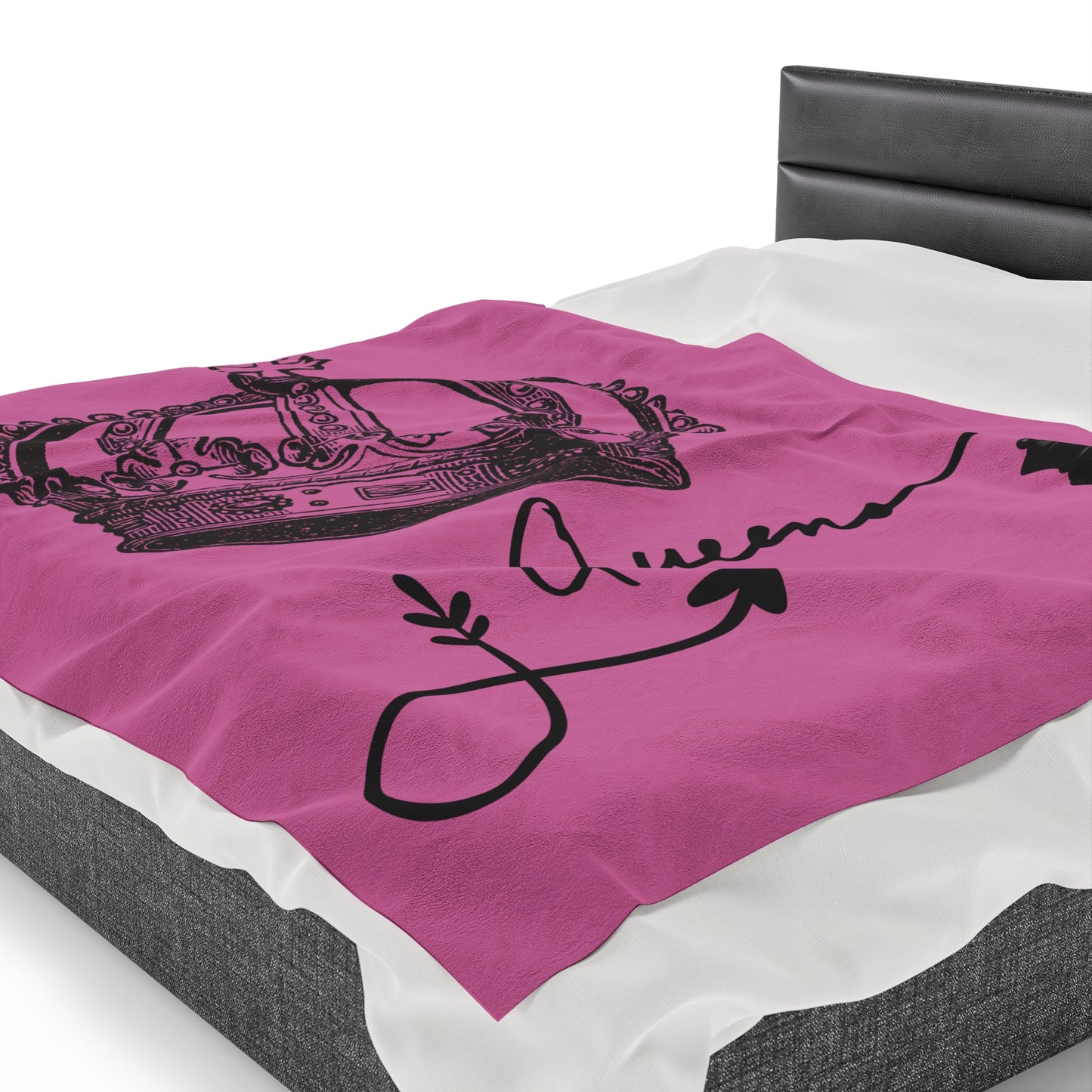 Plush "Queens" Velveteen Blanket – Soft & Luxurious - Ts1st Shop