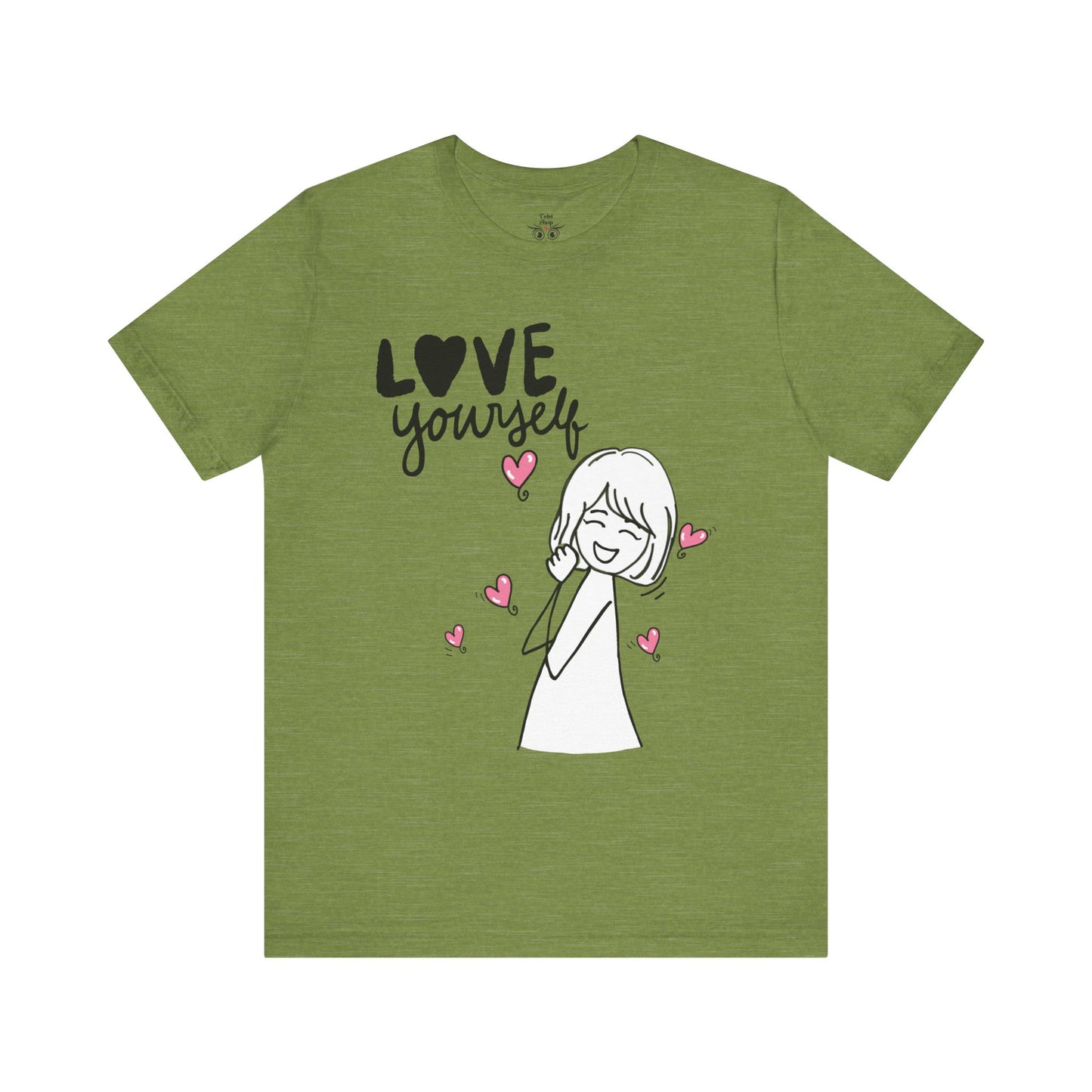 "Love Yourself" Graphic Tee – Classic Unisex Valentine’s Edition - By Ts1st Shop