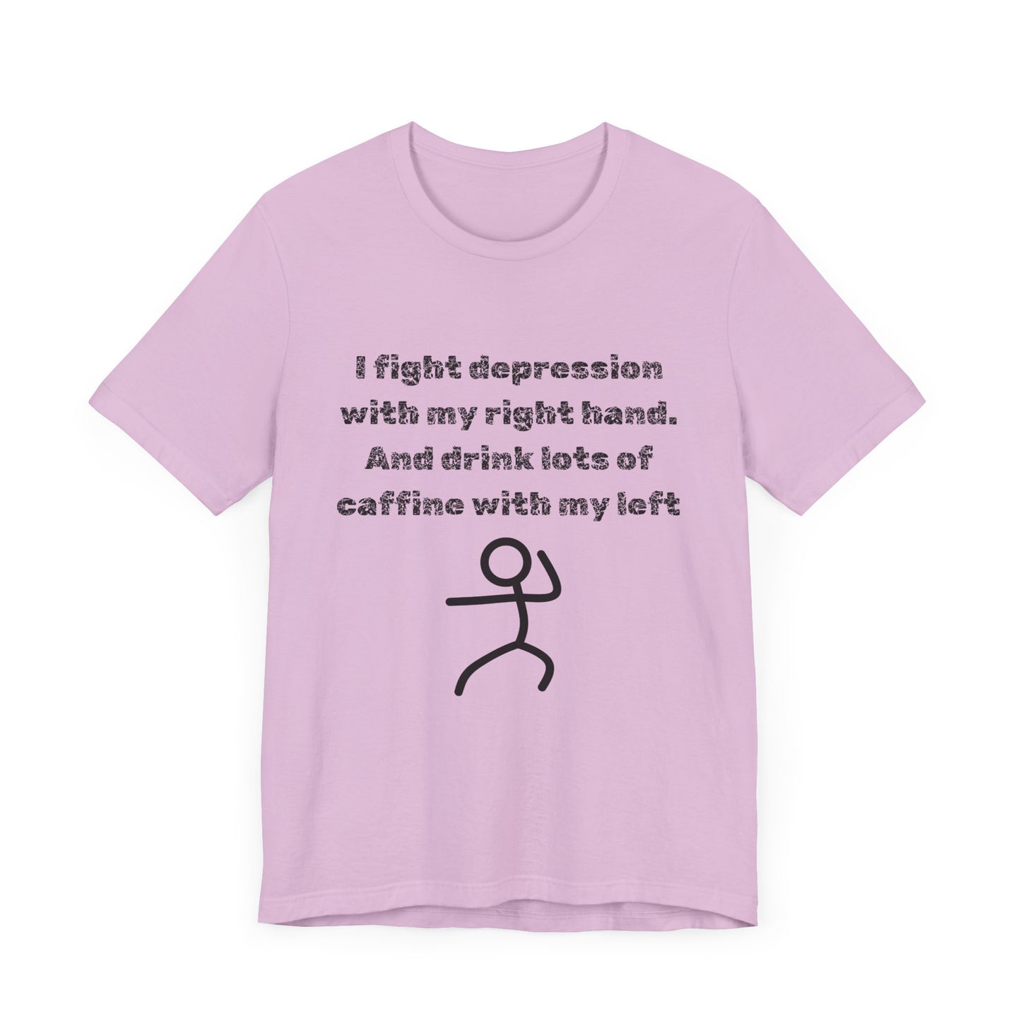 Humorous Mental Health Shirt for Coffee Lovers – Unisex Graphic Tee