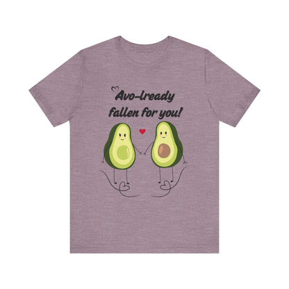 AVO-lready Fallen for You Avocado Graphic Tee – The Perfect Love-Inspired Tee - ByTs1st Shop